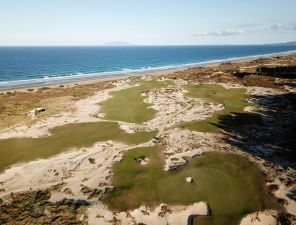 Tara Iti 3rd Hole 2nd Green Aerial